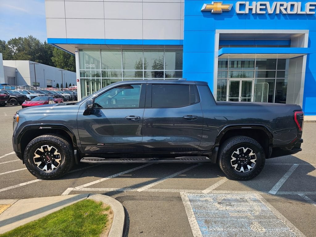 Used 2026 GMC Sierra EV AT4 with VIN 1GT4EVEL6TU000004 for sale in Bellevue, WA