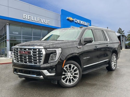 2025 GMC Yukon XL Denali Black / Black